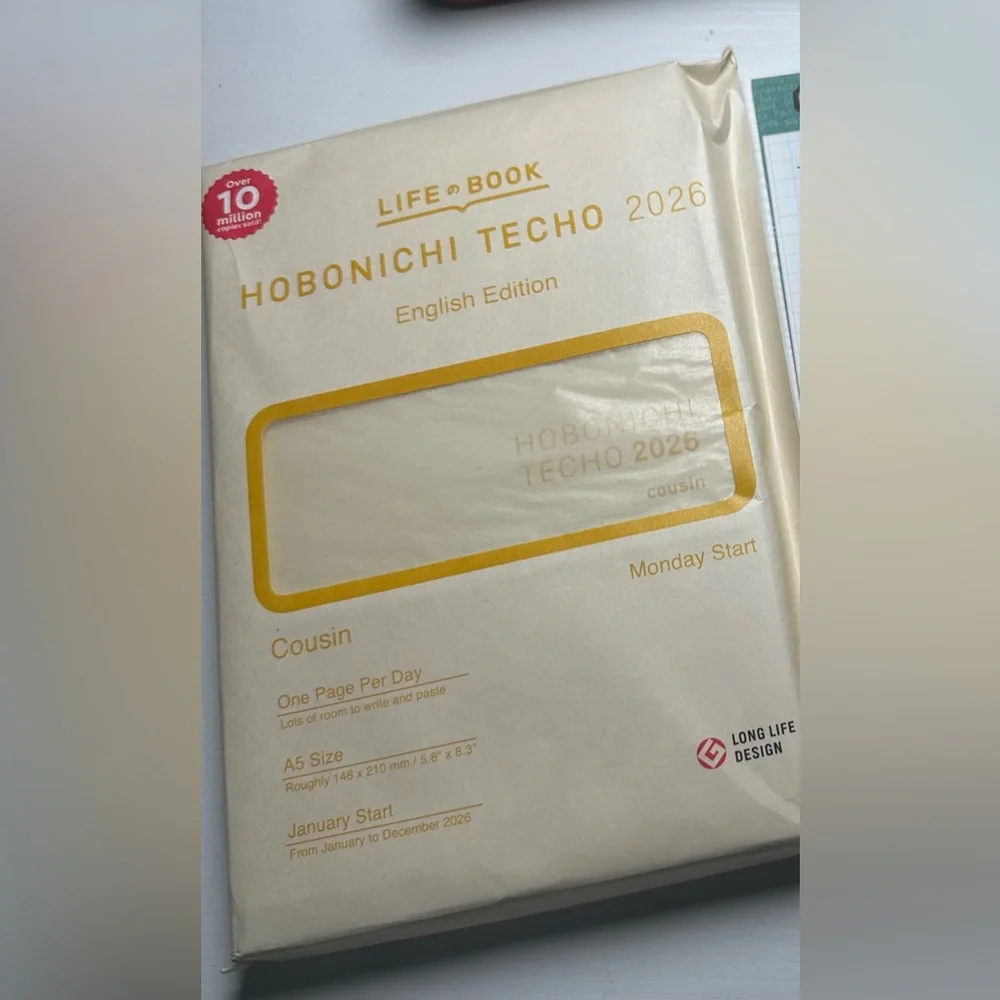 Hobonichi Techo 2026 Cousin Planner - Picture 2 of 3